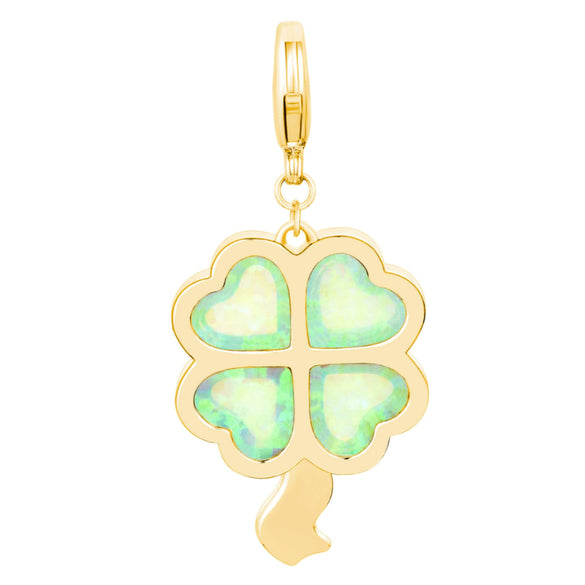 Stainless Steel Heart Geometric Pendant Luggage Chain With Furnace Vacuum Electroplated 18K Gold Color Retention