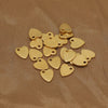 Stainless Steel Heart Goldplated Pendant Jewelry Accessories