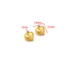 Stainless Steel Heart Love Pendant Electroplated Jewelry Accessories For Necklace And Bracelet