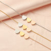 Stainless Steel Heart Pattern Threeheart Necklace
