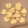 Stainless Steel Heart Pendant Electroplated Handmade Jewelry