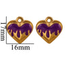 Stainless Steel Heart Pendant Jewelry Accessories Electroplated