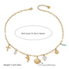 Stainless Steel Heart Shape Dolphin Pendant O Chain Necklace With Goldplated Electroplating For Women