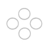 Stainless Steel Heart Shape Jewelry Connection Accessories For Diy Necklace Bracelet Earrings With Electroplating Treatment