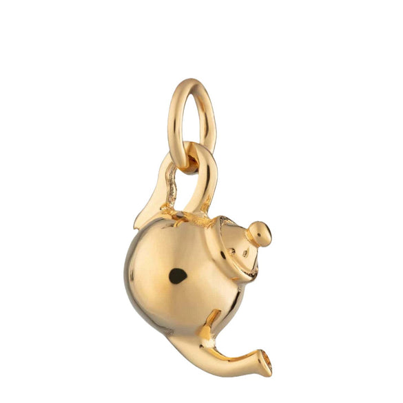 Stainless Steel Heart Shape Pendant With Vacuum Plating 18K Gold Color Fashion Casual Style
