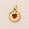 Stainless Steel Heart Shape Pendant With Vacuum Plating 18K Gold Color Fashion Casual Style