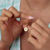 Stainless Steel Heart Shape Pendant With Vacuum Plating 18K Gold Color Fashion Casual Style