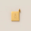 Stainless Steel Heart Shape Pendant With Vacuum Plating 18K Gold Color Fashion Casual Style