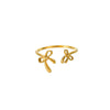 Stainless Steel Heart Shape Ring Electroplating Design Love Does Not Fade Zircon Women's