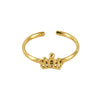 Stainless Steel Heart Shape Ring For Women Personality Fashion Design