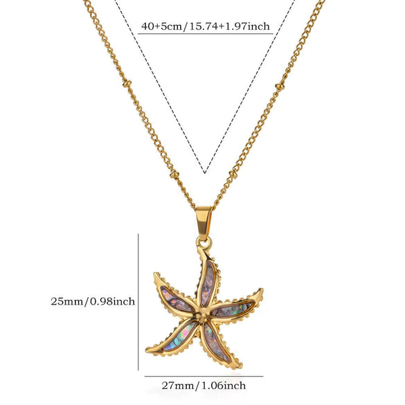 Stainless Steel Heart Shape Turtle Pendant Necklace Electroplating Minimalist Unisex