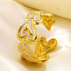 Stainless Steel Heart Shaped Bracelet With Drip Oil Finish Fashion Versatile Light Luxury Style Accessory