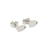 Stainless Steel Heart Shaped Electroplated Women's Earrings Accessories