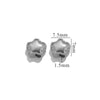 Stainless Steel Heart Water Drop Beaded Jewelry With Totem Pattern Electroplated Accessories