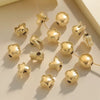 Stainless Steel Heart Water Drop Beaded Jewelry With Totem Pattern Electroplated Accessories