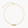 Stainless Steel Heartshaped And Starpatterned Necklace With Furnace Vacuum Electroplating And 18K Gold Color Retention