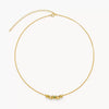 Stainless Steel Heartshaped And Starpatterned Necklace With Furnace Vacuum Electroplating And 18K Gold Color Retention