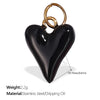 316L Stainless Steel Heartshaped Fashion Jewelry Pendant Accessories For Women 18K Gold Plated