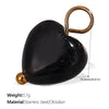 316L Stainless Steel Heartshaped Fashion Jewelry Pendant Accessories For Women 18K Gold Plated