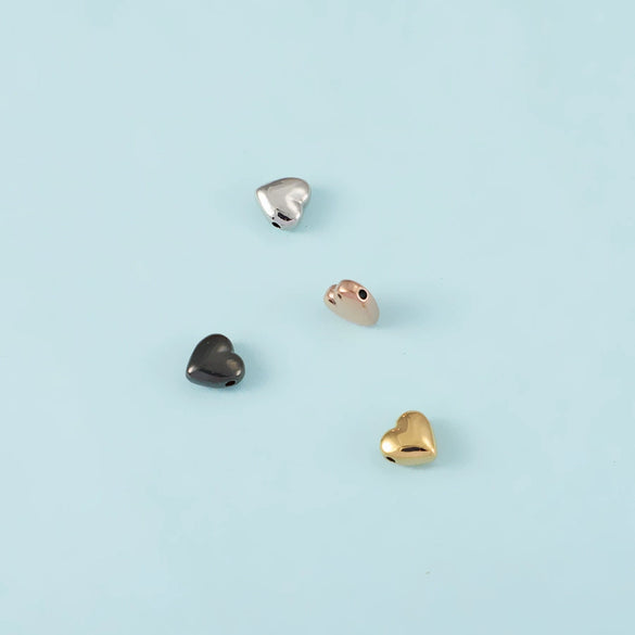Stainless Steel Heartshaped Pendant Necklace Jewelry Accessories With Electroplating And Lovely Style