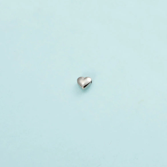 Stainless Steel Heartshaped Pendant Necklace Jewelry Accessories With Electroplating And Lovely Style