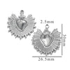 Stainless Steel High Fashion Love Pendant Jewelry Accessories With Electroplating
