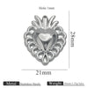 Stainless Steel High Fashion Love Pendant Jewelry Accessories With Electroplating