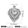 Stainless Steel High Fashion Love Pendant Jewelry Accessories With Electroplating