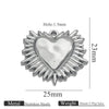 Stainless Steel High Fashion Love Pendant Jewelry Accessories With Electroplating
