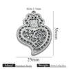 Stainless Steel High Fashion Love Pendant Jewelry Accessories With Electroplating