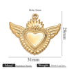Stainless Steel High Fashion Love Pendant Jewelry Accessories With Electroplating
