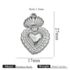 Stainless Steel High Fashion Love Pendant Jewelry Accessories With Electroplating