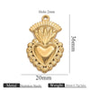 Stainless Steel High Fashion Love Pendant Jewelry Accessories With Electroplating