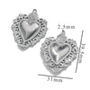 Stainless Steel High Fashion Love Pendant Jewelry Accessories With Electroplating