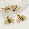Stainless Steel Highend Bee Pendant Jewelry Accessories With Dripping Oil Design