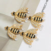 Stainless Steel Highend Bee Pendant Jewelry Accessories With Dripping Oil Design