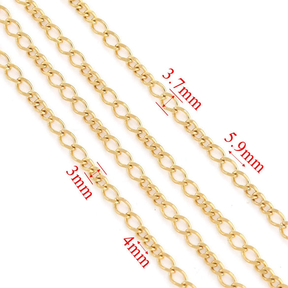 Stainless Steel Hip Hop Style Totem Pattern Oshaped Chain Jewelry Accessories Diy Handmade Pendant Necklace Bracelet