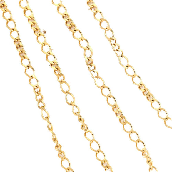 Stainless Steel Hip Hop Style Totem Pattern Oshaped Chain Jewelry Accessories Diy Handmade Pendant Necklace Bracelet