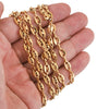 Stainless Steel Hip Hop Totem Pattern Chain Necklace And Bracelet Handmade Jewelry Supplies