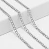 Stainless Steel Hiphop Grinding Chain With Circle Pattern And Electroplating Treatment