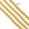 Stainless Steel Hiphop Multistyle Electroplated Return Pattern Necklace