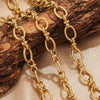 Stainless Steel Hiphop Multistyle Electroplated Return Pattern Necklace