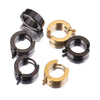 Stainless Steel Hiphop Punk Ear Clip Welding Ring Vacuum Plated Electroplated Ear Accessories