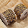Stainless Steel Hiphop Style Totem Pendant Necklace Electroplated Gold Handmade Jewelry Accessories