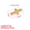 Stainless Steel Hollow Cross Pendant Hip Hop Necklace Women Jewelry Accessories Fine Polishing
