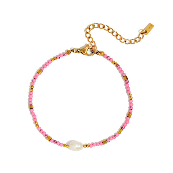 Stainless Steel Hollow Geometric Style Electroplated Women's Hand Jewelry Bracelet