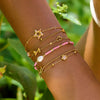 Stainless Steel Hollow Geometric Style Electroplated Women's Hand Jewelry Bracelet
