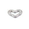 Stainless Steel Hollow Heart Pendant Jewelry Accessories With Vacuum Electroplating