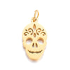 Stainless Steel Hollow Heart Skull Smiley Owl Symbol Polished Pendant Jewelry Accessories Electroplated