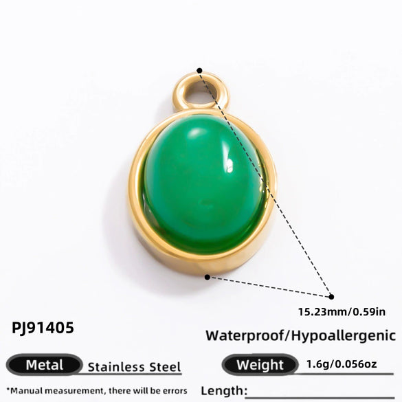 Stainless Steel Honeypot Pattern Handmade Jewelry Accessories Pendant Necklace Bracelet With Electroplating